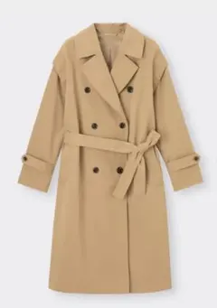 GU 2wayトレンチコート ベージュ