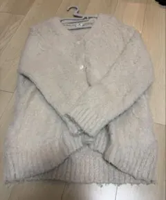 niko and ... クリーム色カーディガン