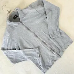EASTBOY ジップアップ カットソー ジャケット メンズ グレー サイズFのサムネイル