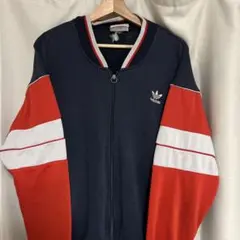 ヨンス着用‼️】80s adidas ATPトラックジャケット M 青白 古着 - メルカリ