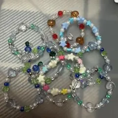 カラフルキッズブレスレットセット