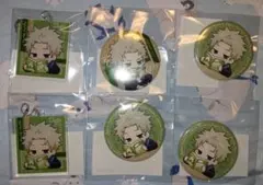 まるくじ　呪術廻戦　狗巻棘　アクリルキーホルダー2個＆缶バッジ4個セット