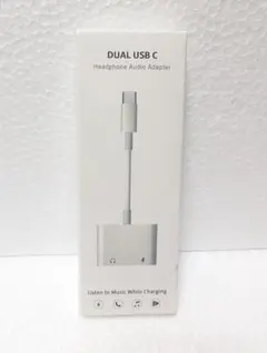 【新品未開封】USB C to DC3.5mm ヘッドフォンオーディオアダプター