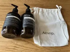Aesop Shampoo&conditioner 空ボトル 新品ショップ巾着