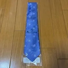 Aquascutum ネクタイ ブルー クレスト柄