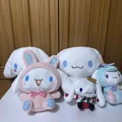 シナモンぬいぐるみ　まとめ売り7点セット プライズ品　 クッション付き