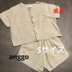 《美品！》anggo リネンショートパンツセット S ベージュ