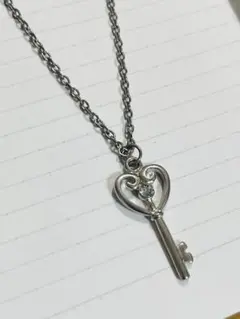 ハート型鍵 ペンダント ネックレス