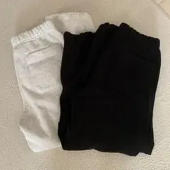 ヘビーウェイトスウェットワイドストレートパンツ