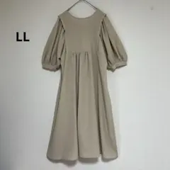 used しまむら　ワンピース　リボンLL