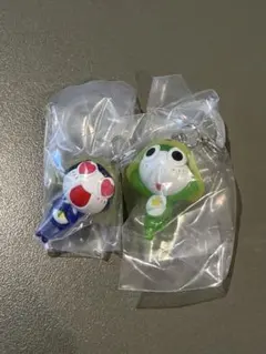 ケロロ軍曹 めじるしアクセサリーであります ちびケロ タママ 2個セット ガチャ