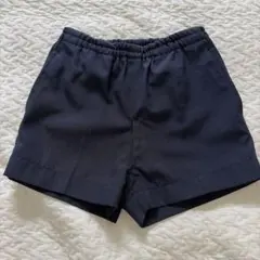 高島屋　ネイビー　ショートズボン