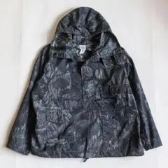 美品❗️ポストオーバーオールズ navy parka night tiger L - メルカリ