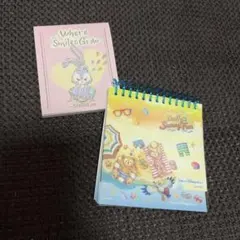 ディズニーリゾート　メモ帳　ダッフィ　ステラルー
