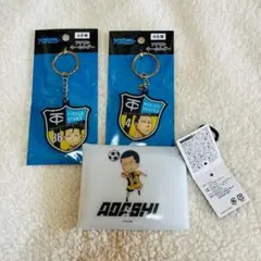 アオアシ キャラクターグッズ サッカー ストラップ