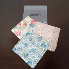 LIBERTY ハンカチ　 花柄等　3枚セット