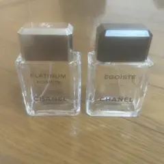 CHANEL PLATINUM EGOISTEとEGOISTEの空き瓶
