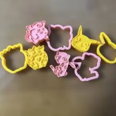 ポケモンクッキー型 4個セット