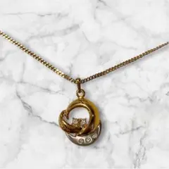 【美品】Pierre Cardin ネックレス ゴールド ストーン ヴィンテージのサムネイル