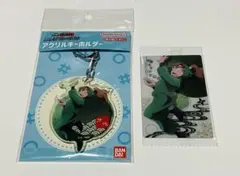 忍たま乱太郎 善法寺伊作 アクリルキーホルダー ツインウエハースの段 カード