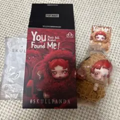 箱付き SKULLPANDA You Found Me! スカルパンダ冬仕様