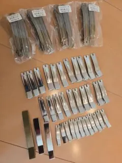 金属製ヘアクリップセット/バレッタ