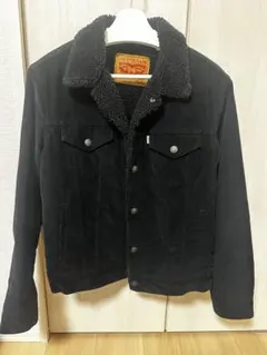 Levi's コーディロイ ブラックボアジャケット