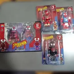 スパイダーマン ベアブリック 4個セット