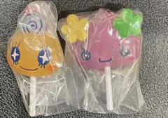 たまごっちカラフルキャンディチャーム めめっち　ふらわっち 2点セット
