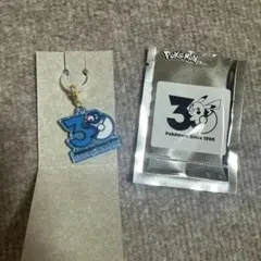 ポケモン　ポケチャーム　30周年ロゴマスコット2 　アシマリ