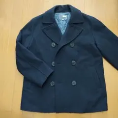 キルティング ネイビー ピーコート