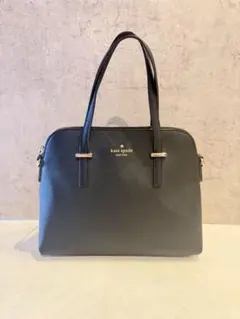 kate spade ブラックショルダーバッグ