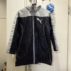 PUMA スポーツジャケット 140 黒/銀