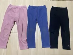 訳あり　レギンス3本セット　まとめ売り　100 ユニクロ