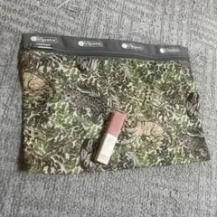 LeSportsac x BAILA アニマルサファリ柄 マルチポーチ