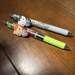 ハローキティ 日焼けキティ ギャルキティ マスコット付 シャープペン 3