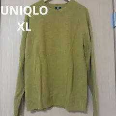 ★ユニクロ★ニット セーター マスタード XL★
