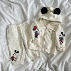baby GAP / Disney ミッキー ミニー パーカーセット