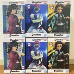 プライズフィギュア まとめ売り 猗窩座 花子くん フィギュア 6点セット 鬼滅の刃 猗窩座 VIBRATION STARS フィギュア プライズ あかざ