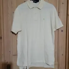 Polo by Ralph Lauren クリーム色ポロシャツ L