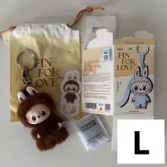 【L】 THE MONSTERS PIN FOR LOVE イニシャル ラブブ