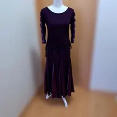 社交ダンス用セットアップ パープルのサムネイル