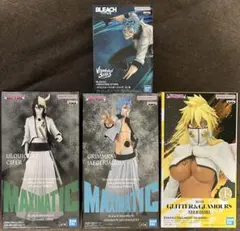 BLEACH グリムジョー ウルキオラ ハリベル フィギュア　４点セット