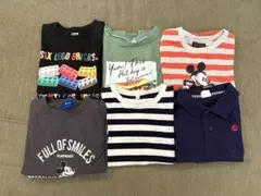【まとめ売り】Tシャツ６着まとめ売り　120サイズ