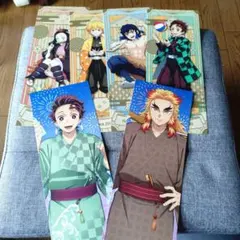 鬼滅の刃　ナムコ限定　絵札　炭治郎　禰豆子　善逸　伊之助　煉獄さん