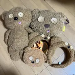 ティム　USJ ユニバ　カチューシャ　がま口　ぬいぐるみM