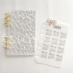 アクリルバインダー 貯金 リフィル バインダー貯金 韓国雑貨 家計簿 家計管理