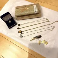 な*り様 和風ゴールドアクセサリー 生前整理 遺品整理 刻印 ヴィンテージアクセ