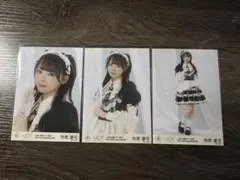 ≒JOY ニアジョイ 生写真 直筆 セミコンプ 逢田珠里依 3周年衣装
