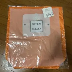 ちいかわ CITEN コラボ トートバッグ うさぎ　オレンジ